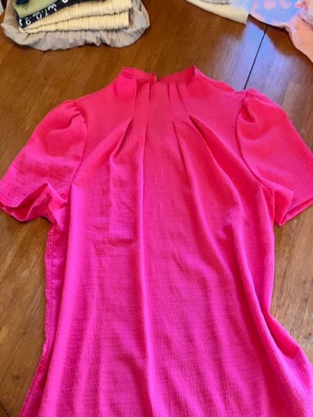 Bright Pink Top